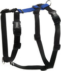 Blue-9 Buckle-Neck Balance Harness, Fully Customizable Fit No-Pull Harness, Ideal for Dog Training and Obedience, Made in The USA, Blue, Medium