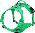 TRUE LOVE Adjustable No-Pull Dog Harness Reflective Pup Vest Harnesses Comfortable Control Brilliant Colors Truelove TLH5651(Grass Green,S)