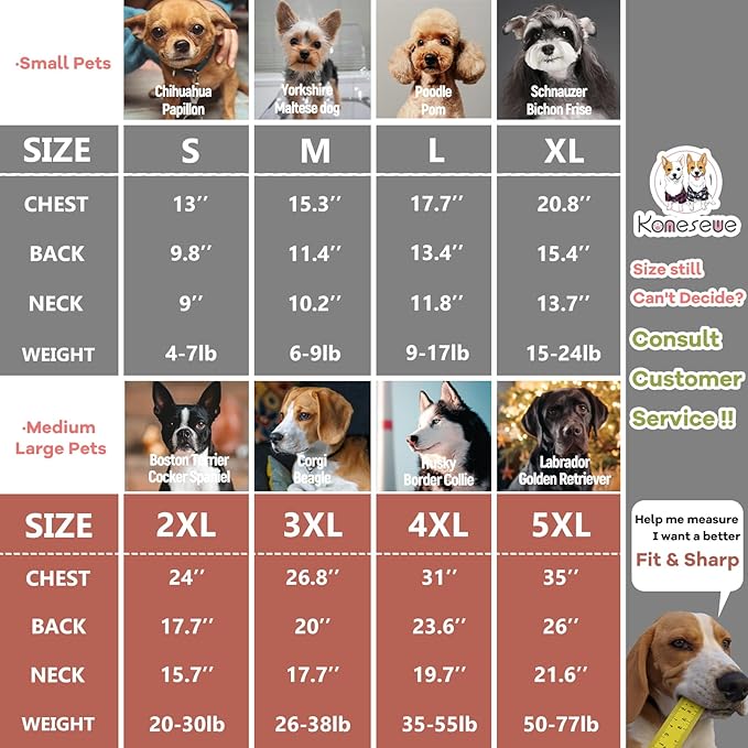 Koneseve Dog Hoodie Fleece Dog Clothes Warm Sweater with Hat for Medium Large Dogs Cat Hooded Shirt Kitten Pet Basic Sweatshirt with Pocket Doggie Soft Winter Coat Apparel (Grey; 4XL)
