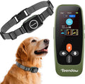 Wireless Dog Fence T800Pro, Zero Delay Response Electric Fence for Dogs, Perimeter Pet Collar with Training & Bark Control, Safety-Lock, HD Display Transmitter Rechargeable Waterproof Portable