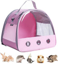 Guinea Pig Carrier, Small Animal Bird Rabbit Turtle Carrier Bag, African Hedgehog Portable Travel Carrier Outdoor Hangbag, Bird Rabbit Guinea Pig Squirrel Carrier