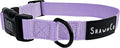 ShawnCo Dream Walk Dog Collar- Premium, Adjustable and Comfortable Pet Collar for Small, Medium, Large and Extra Large Dogs (L, ICY Lilac)