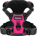 BARKBAY Dog Harness No Pull for Small Dogs - Adjustable, Reflective, Comfortable, No Choke, Heavy-Duty - Perfect for Outdoor Training, Walking, and Hiking - Strong & Durable - XS & Pink