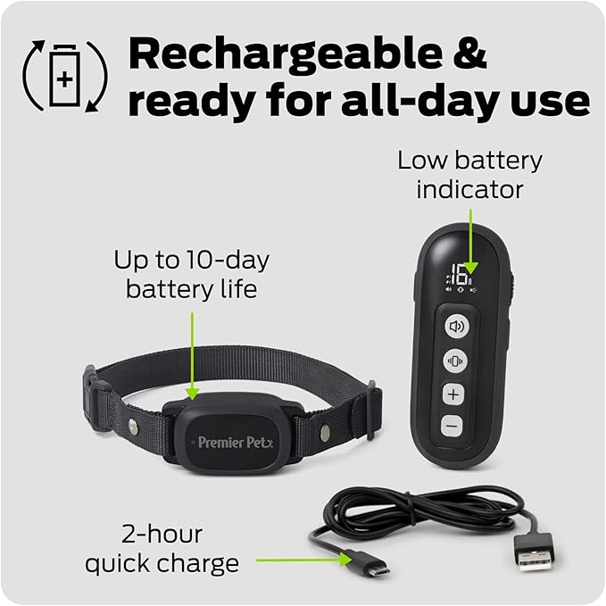 Dog Static Collar - 1000ft Dog Training Collar with Remote Dogs - Rechargeable Waterproof with 3 Training Modes - Tone Vibration & 16 Levels of Safe Static