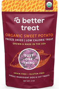 A Better Treat – Freeze Dried Organic Purple Sweet Potato Dog and Cat Treats, Organic, Single Ingredient | Natural, Healthy, Diabetic Friendly | Made in The USA