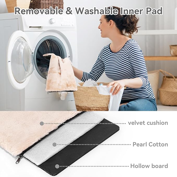 Petsfit Expandable Cat Carrier Dog Carriers,Airline Approved Soft-Sided Portable Pet Travel Washable Carrier for Kittens,Puppies,Removable Soft Plush mat and Pockets,Locking Safety Zippers