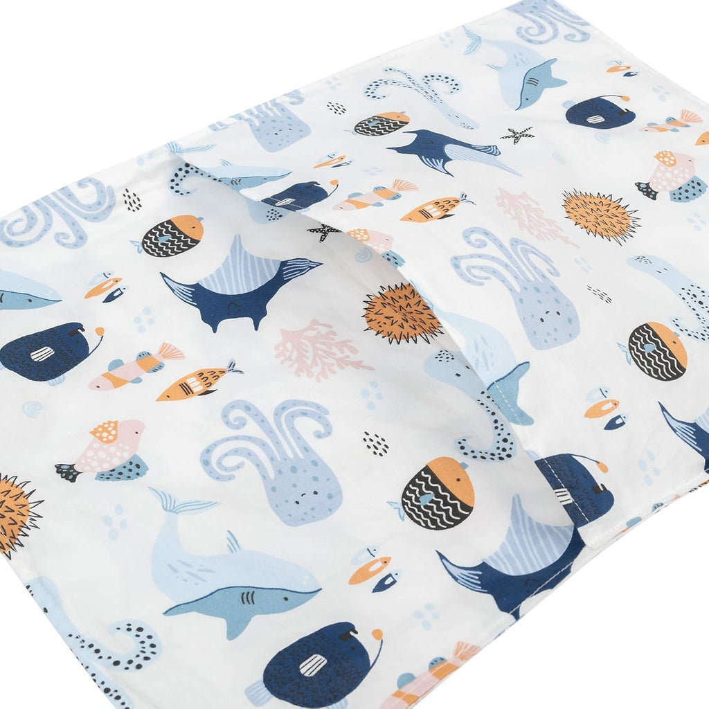 ALVABABY Toddler Pillowcases, Fits 14x20 in Kids Pillow, 2 Pack Organic Cotton Baby Pillow Cover Envelope Kids Pillowcases for Boys Girls 2Pillowcases-14x19 Inch (Pack of 2)
