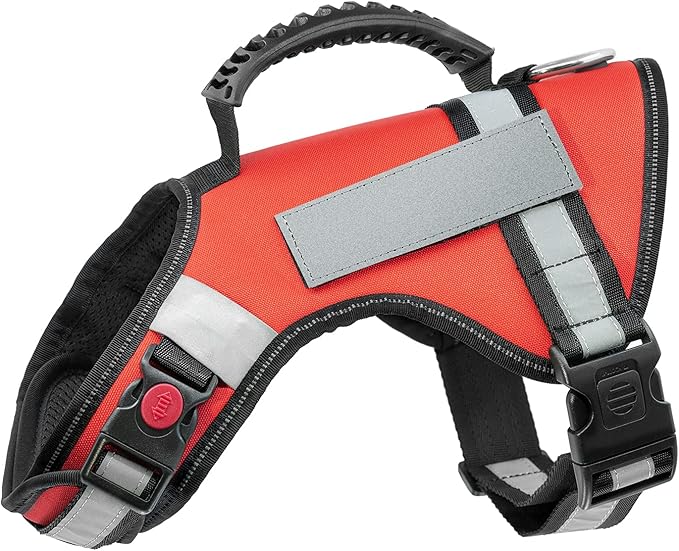 Support Pets The Only Official ESA™ Dog Harness – Adjustable No-Pull Dog Vest for Easy Pet Recognition with Reflective Straps – Soft, Padded & Comfortable for Training and Daily Use - Small