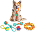 Aitmexcn Dog Rope Toys for Medium and Small Aggressive Chewers, 6 Pack Heavy Duty Puppy Toys for Large, Dental Cleaning Chew Toys, Tug Toy for Boredom, 100% Cotton Indestructible Pet Toy