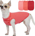 3 Pack Fleece Sweaters for Small Dogs -Red-S, Classic Pullover | Lightweight Breathable for Puppies Outdoor Walks,Chihuahua Sweatshirt,Soft Warm for Daily Wear