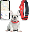 BONSO 2-in-1 GPS Tracker for Dogs&Cats: Smart Collar with Real-Time Location, No Monthly Fee, Unlimited Range (iOS Only) GPS Tracker Dog Collar- Ideal for Small, Medium Large Dogs(Tracker Included)