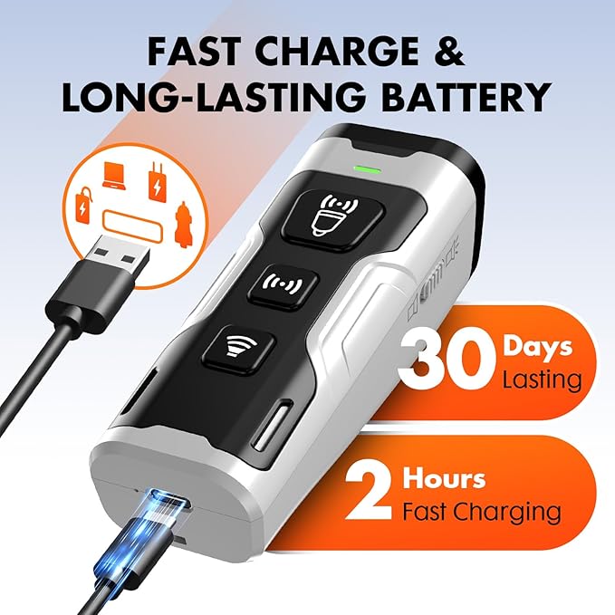 Dog Bark Deterrent Device- 3X Ultrasonic Anti Barking,6 Training Modes 23 FT Range–Barks No More Indoors Outdoors Behavior Correct Rechargeable,Compact,Safe, Humane Training for Dogs