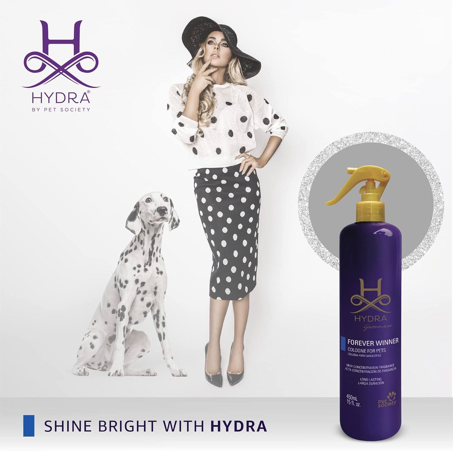 Hydra Groomers’ Forever Winner Cologne, Cat and Dog Cologne Spray, 15 fl. oz.