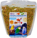 Birds LOVE All Natural Garden Blend Bird Food for Small Birds - Lovebirds, Cockatiels, Parakeets and Parrotlets 4lb