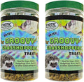 Groovy Grasshoppers (2 PACK)- All Natural Healthy High Protein Insect Treat - Chickens, Birds, Hedgehogs, Bluebirds, Reptiles, Sugar Gliders, Opossums, Skunks, Lizards, Turtles, Amphibians (2.8 oz.)
