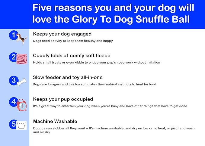 Puppy and Small Breed Snuffle Interactive Foraging Dog Puzzle Ball Toy Pink Small