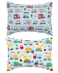 ALVABABY Toddler Pillowcases 2 Pack Cotton Kids Pillow Cover Fit 13"x 18" or 14"x20" Envelope for Girl Boy Sleepy Travel 2L-FTP12A