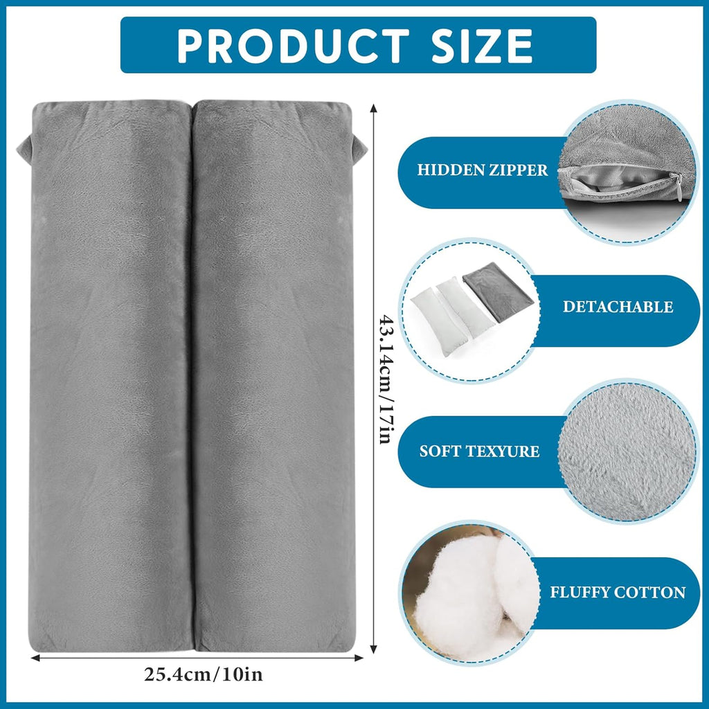 Soaoo Arm Pillows for Adults Pain Relief for Arm Pain Broken Post Surgery Soft Rest Support Pillow Leg Injury(Grey)