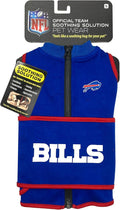 NFL Buffalo Bills Dog Anxiety Shirt Calming Soothing Solution Vest, for Dogs & Cats with Anxiety, Fears, Fireworks, Loud Noises, Dark, Lonely Keeps Dogs Calm and Feeling Safe, Relaxing Jacket, Small