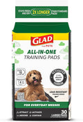 Glad for Pets Black Charcoal Puppy Pads | Puppy Potty Training Pads That ABSORB & NEUTRALIZE Urine Instantly | New & Improved Quality Dog Training Pads, 30 count
