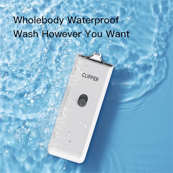 2-in-1 Professional Dog Grooming Kit - Low Noise, Waterproof, USB Rechargeable, and Safe Ceramic Blade - Gift for Dogs and Cats (White)