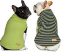 KYEESE 2Pack Dog Sweater Stretchy Dogs Clothes Soft Dachshund Clothes Warm Pet Coats Dog Sweaters for Small Dogs Male Turtleneck Small Pet Sweaters Pullover Pets Sweatshirt