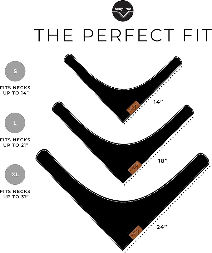 Remy+Roo Extra Large Spring Dog Bandanas - 4 Pack Katherine Set | Premium Durable Adjustable Polyester Fabric Dog Scarfs | Patented Shape Girl Dog Bandana, Trendy Patterns, Floral Dog Bandana