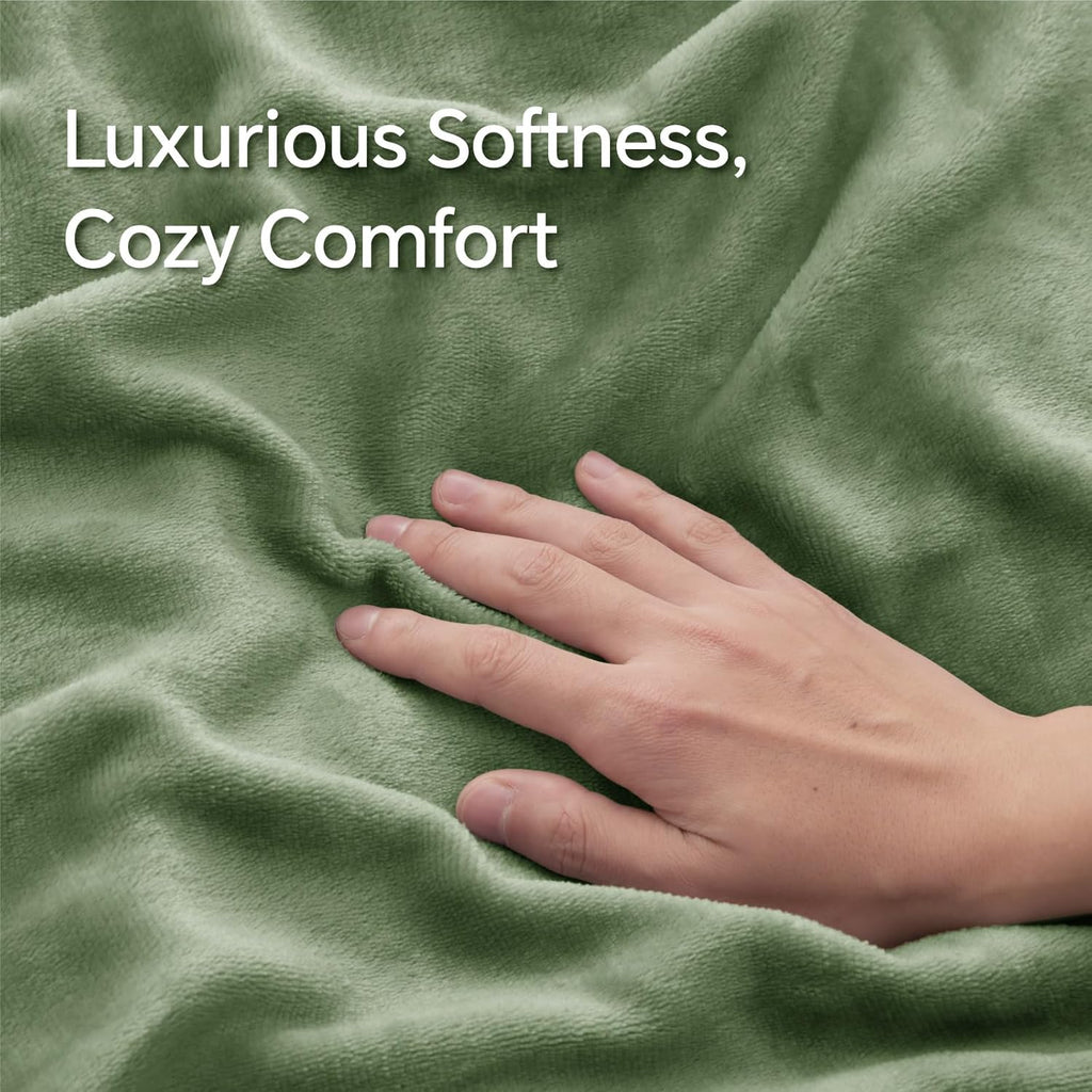 BEDELITE Velvet Pillow Covers 26x26 with Zipper, 2 Pack Super Soft Square Pillow Covers for Bedroom, Sofa, Luxury Cozy Fleece Pillowcases for All Seasons(26x26 Inches, Sage Green)