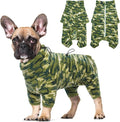 ROZKITCH Camouflage Dog Winter Coat Soft Fleece Pullover Pajamas, Pet Windproof Warm Cold Weather Jacket Vest with Luminous Zipper, Jumpsuit Apparel Outfit Clothes for Small Medium Large Dog Camo M