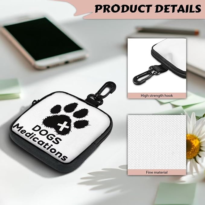 KEIAHUAN Dog Treat Bag Dogs Training Treat Pouches Dogs Walking Bag Travel Medicine Pockets Pet Feed Snack Reward Pocket for Pet Travel Or Outdoor Use