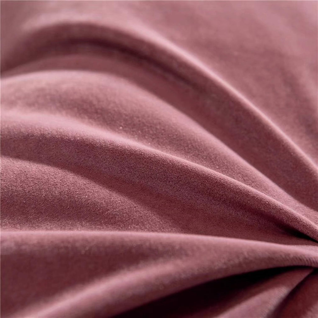 Triangular Reading Bed Rest Pillow Large Bolster Cushion Headboard Backrest Wedge Pillow with Removable Cover and Two Large Side Pockets (Pink, Twin: 39 x 8 x 20 inches)