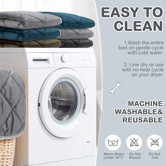 8 Pack Self Heating Cat Mat Self Warming Cat Bed 20"x16" Extra Warm Thermal Pet Bed Mat Reflects Body Heat Washable Dog Crate Pad for Indoor Outdoor Pets(Mixing Color)