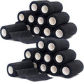 24 Rolls Self Adhesive Bandage Wrap, Vet Wrap 4 Inch for Horses Dogs Wounds Care Dressings, Elastic Self Stick Cohesive Bandage Wrap, Wrist, Sports, Ankle Tape Leg Wraps Black