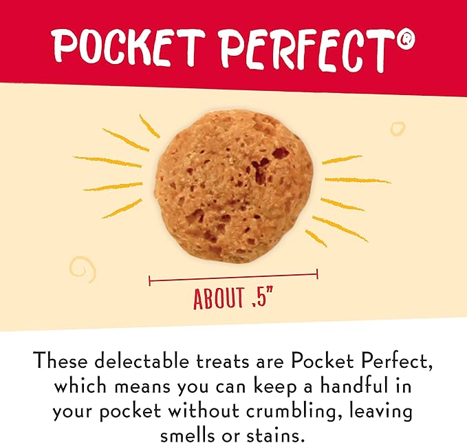 Charlee Bear Grain-Free Bear Crunch Chicken, Pumpkin & Apple Flavor - Net Wt 8 oz. (Pack of 2)