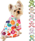 Dog Clothes for Small Dogs Boy Girl, Dog Pajamas Tiny Chihuahua Yorkie Spring Summer Shirt, Cute Puppy Outfit Pjs Jumpsuit Cat Onesie Apparel Pet Clothes, XS