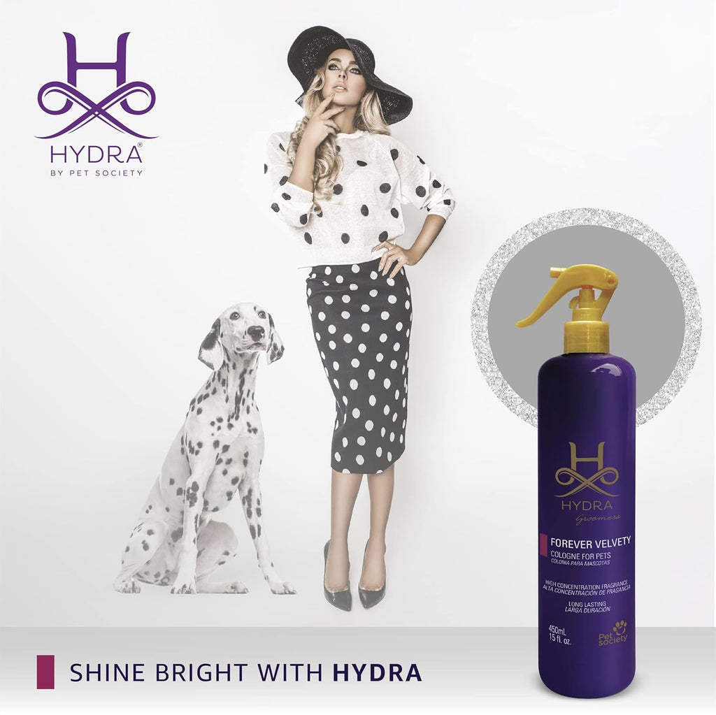 Hydra Groomers’ Forever Velvety Cologne, Cat and Dog Cologne Spray, 15 Fl. Oz.
