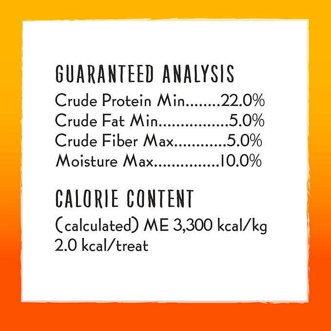 Charlee Bear Grain-Free Bear Crunch Chicken, Pumpkin & Apple Flavor - Net Wt 8 oz. (Pack of 2)