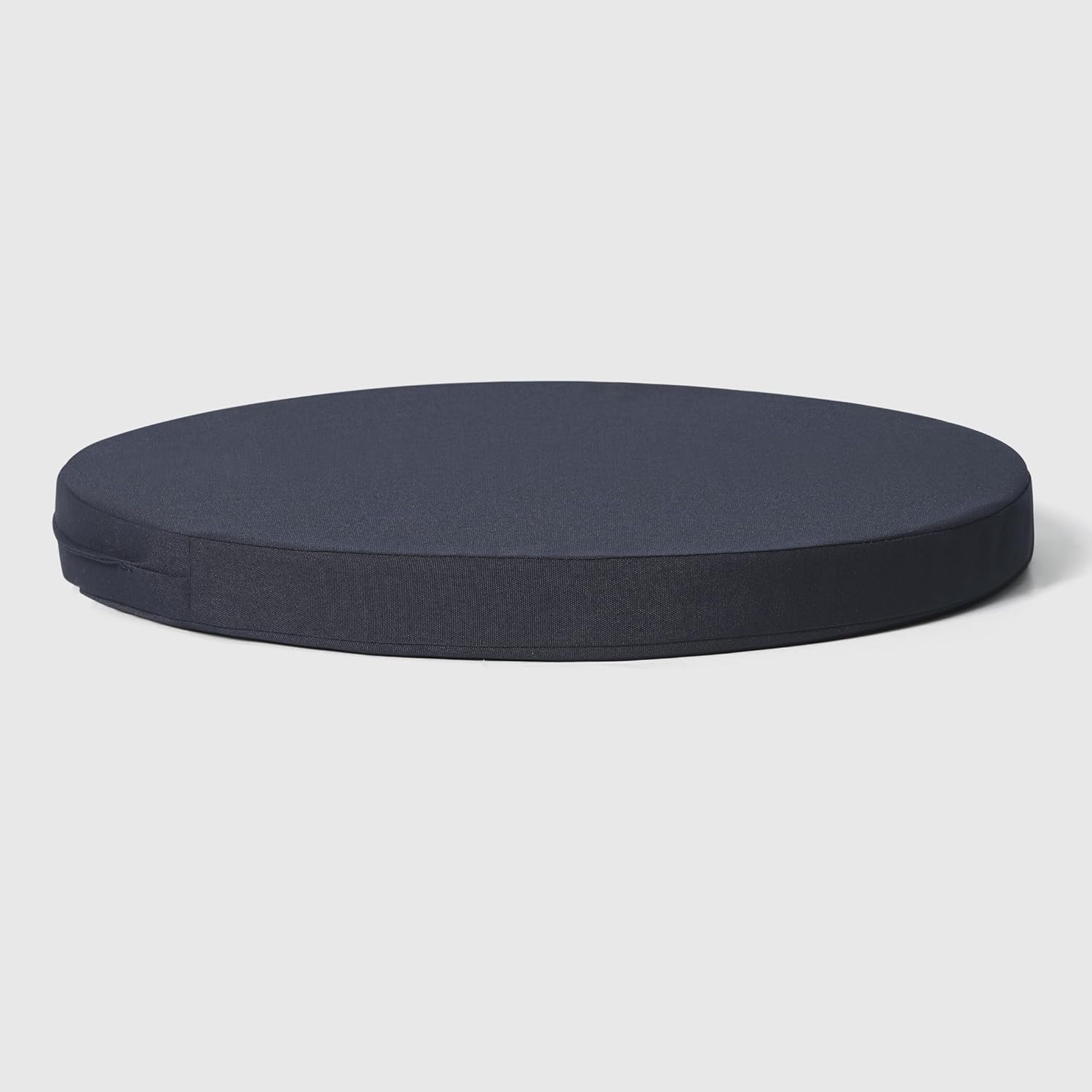 WestinTrends Solace Outdoor Patio Kitchen Dining Chair Round Seat Cushions Set of 4, 16 x 16, Navy Blue