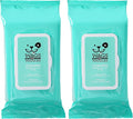 Wags & Wiggles Cleanse Hypoallergenic Wipes 100ct | Hypoallergenic Dog Wips 100 Count Package, Fragrance Free | Waterless Bathing to Keep Pets with Sensitive Skin Clean (FF22031) (Pack of 2)