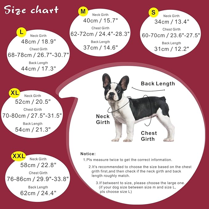 Mosucoirl Dog Raincoat Jacket Reflective Adjustable Hooded Pet Poncho Rain Coats with Leash Hole Waterproof Clothes for Small Medium Large Dogs (Red, M)