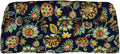 RSH DECOR: Tufted Wicker Loveseat Cushion | 41” x 19" | All-Weather Spun Fabric | Water and Fade-Resistant | Outdoor Settee Cushion for Patio Furniture | Daelyn Navy