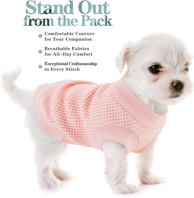 Cozy and Functional Dog Shirts for Small Puppies: Stretchable Green Attire with Easy-On Design, Ideal for Chihuahuas and Yorkies - Enhance Comfort and Playfulness on Chill Days Small
