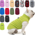 BEAUTYZOO Dog Fleece Vest Sweater Winter Jacket for Small and Medium Large Dogs with D-Ring Leash Cold Weather Coat Hoodie for XS S M Dogs Boy or Girls