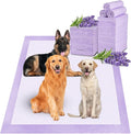 Boscute Lavender Scented Thicken 6 Layers Heavy Absorbent 30"x36" Pet Training Dog Pee Pads, Extra Large Polymer Leak-Proof Quick Dry Puppy Pee Pads, Disposable Pee Pads for Dogs Cats Rabbit 45Counts