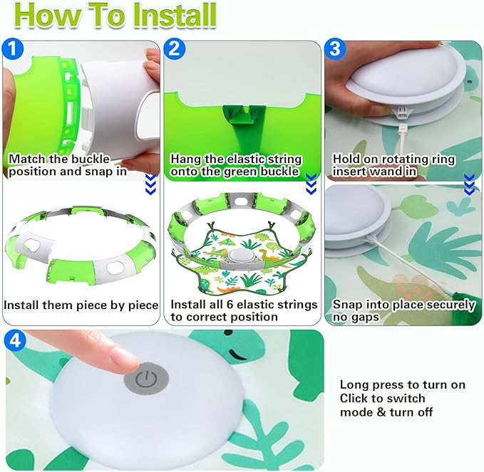 Automatic Interactive Cat Toy with Moving Feather & Chirping Sound Motion Activated Track Toys for Indoor Cats,USB Rechargeable, Extre 2 Cat Bell