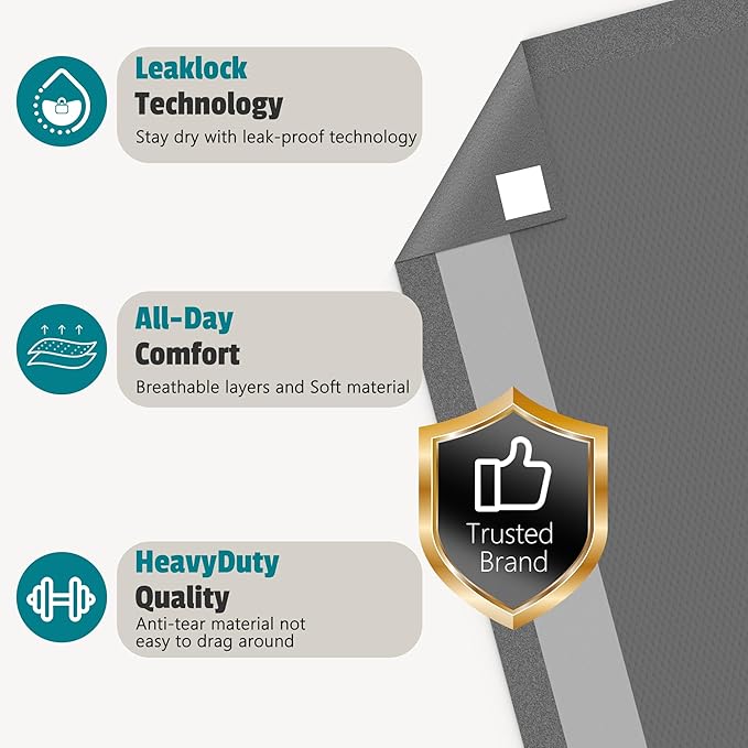 Charcoal Puppy Pads, Activated Carbon Odor-Control XL 28"x34" Leak-Proof Pet Training Pee Pads, Disposable Potty Pads for Dogs Cats, Rabbits, 30 Counts