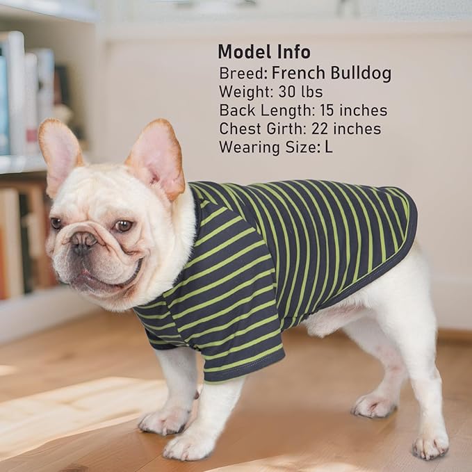 KYEESE 3Pack Dog Sweater Soft Cat Clothes Lightweight Dog Sweaters for Small Dogs Male Comfy Dogs Sweatshirt Pullover Pet Coat Stretchy Cat Sweaters Pet Fleece Sweater with Sleeves for Cold Weather