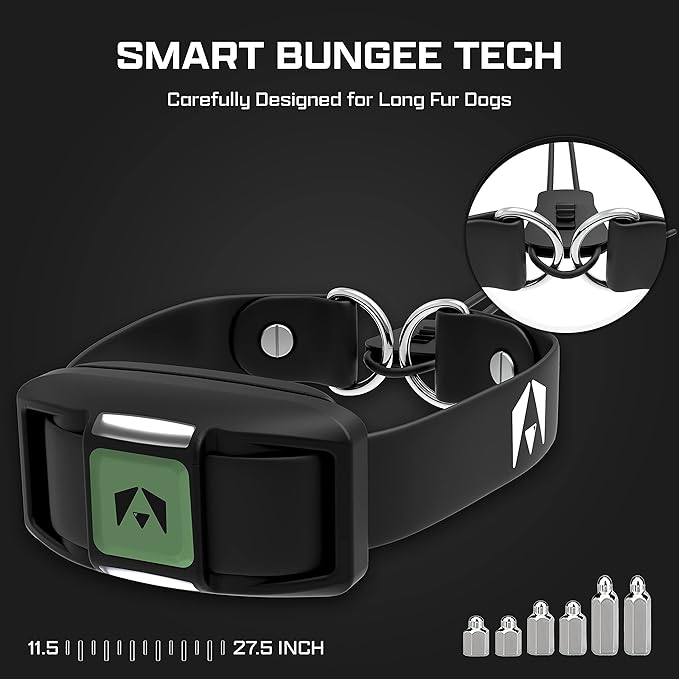 INVIROX Dog Training Collar with Remote, 1100 Yard Range, 124 Levels of Control, Beep, Vibration & E-Stim Modes, IP67 Waterproof E Collar for Dogs, Silicone, Spark K9