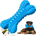 LEGEND SANDY Dog Toys for Aggressive Chewers Large Breed, Durable Dog Bones Squeaky Chew Toy, Nearly Indestructible Dog Toys for Large, Tough Natural Rubber Puppy Chew for Medium Teeth Cleaning