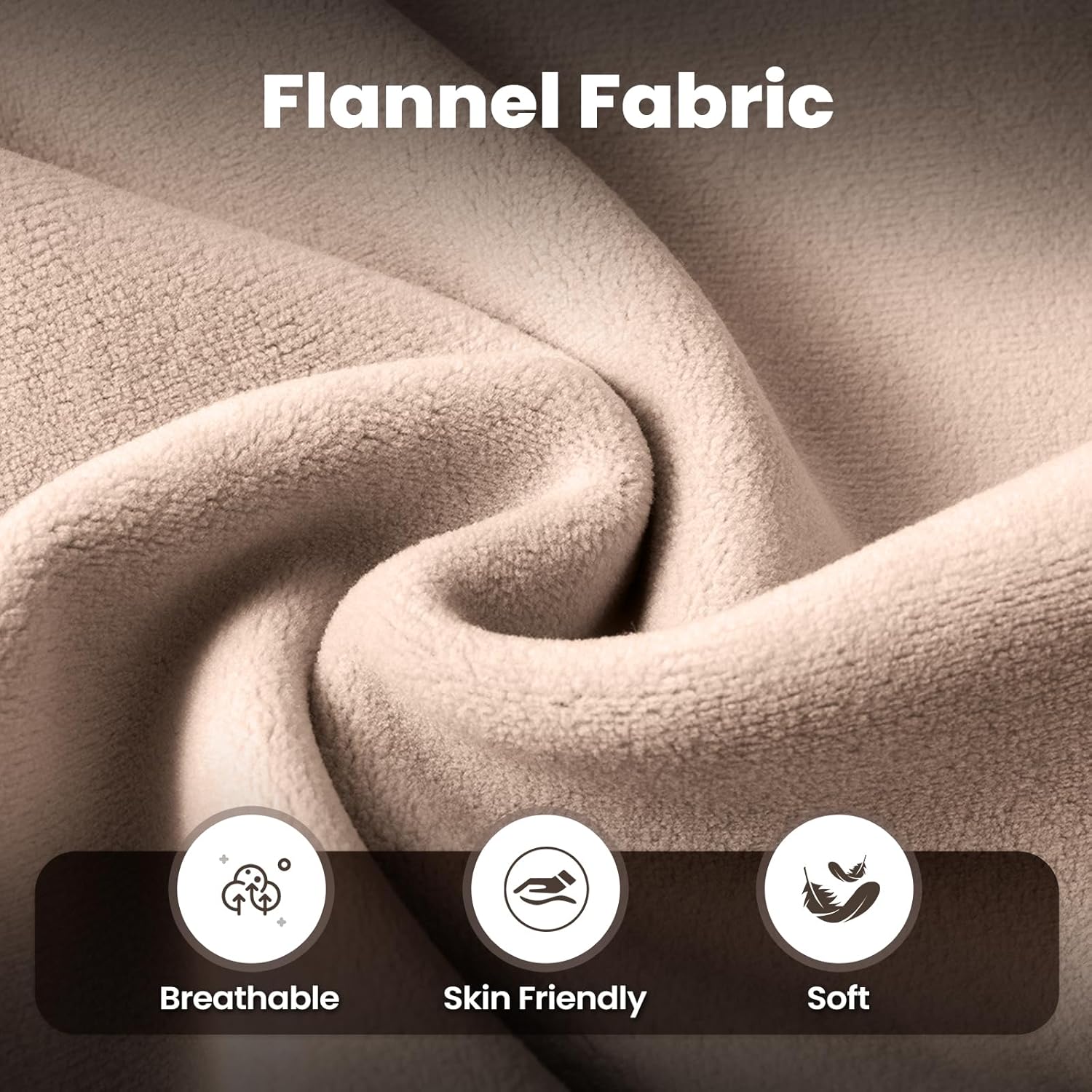 67" Chaise Lounge Chair Indoor, Cozy Oversized Fluffy Sofa with Cup Holders & Throw Pillows, Boneless Sleeper Cloud Couch for Living Room, Movie Room and Apartments, Camel